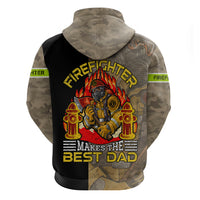 Firefighter Make The Best Dad Hoodie Father's Day - Wonder Print Shop
