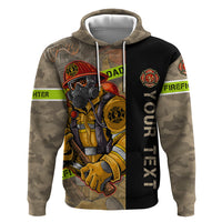 Firefighter Make The Best Dad Zip Hoodie Father's Day - Wonder Print Shop