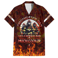 Father and Kids Firefighter Hawaiian Shirt Like A Normal Dad - Wonder Print Shop