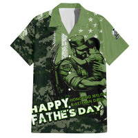 Veteran Father's Day My Hero Hawaiian Shirt Veteran Dad - Wonder Print Shop