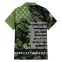 Veteran Father's Day My Hero Hawaiian Shirt Veteran Dad - Wonder Print Shop
