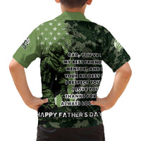 Veteran Father's Day My Hero Hawaiian Shirt Veteran Dad - Wonder Print Shop