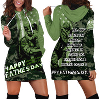 Veteran Father's Day My Hero Hoodie Dress Veteran Dad - Wonder Print Shop