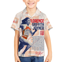 The Phenomenal Woman Flo-Jo Family Matching Puletasi and Hawaiian Shirt 1988 - Wonder Print Shop