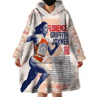 The Phenomenal Woman Flo-Jo Wearable Blanket Hoodie 1988 - Wonder Print Shop