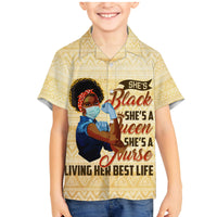 Afro Nurses Family Matching Mermaid Dress and Hawaiian Shirt Black Queen African - Wonder Print Shop