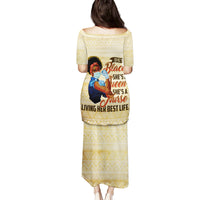 Afro Nurses Family Matching Puletasi and Hawaiian Shirt Black Queen African - Wonder Print Shop