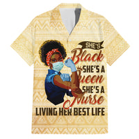 Afro Nurses Family Matching Summer Maxi Dress and Hawaiian Shirt Black Queen African - Wonder Print Shop