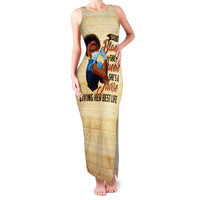 Afro Nurses Family Matching Tank Maxi Dress and Hawaiian Shirt Black Queen African - Wonder Print Shop