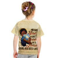 Afro Nurses Kid T Shirt Black Queen African - Wonder Print Shop