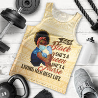 Afro Nurses Men Tank Top Black Queen African - Wonder Print Shop