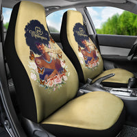 Personalized I Am God's Masterpiece Car Seat Cover African Women - Wonder Print Shop