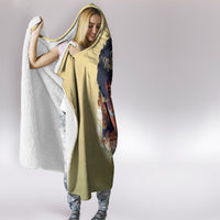 Personalized I Am God's Masterpiece Hooded Blanket African Women