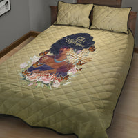 Personalized I Am God's Masterpiece Quilt Bed Set African Women - Wonder Print Shop