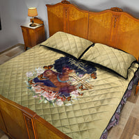 Personalized I Am God's Masterpiece Quilt Bed Set African Women - Wonder Print Shop