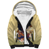 Personalized I Am God's Masterpiece Sherpa Hoodie African Women - Wonder Print Shop