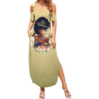 Personalized I Am God's Masterpiece Summer Maxi Dress African Women - Wonder Print Shop
