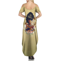 Personalized I Am God's Masterpiece Summer Maxi Dress African Women - Wonder Print Shop
