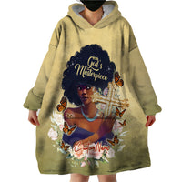 Personalized I Am God's Masterpiece Wearable Blanket Hoodie African Women - Wonder Print Shop