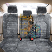 Black Man Africa Back Car Seat Cover Naturally King - Wonder Print Shop