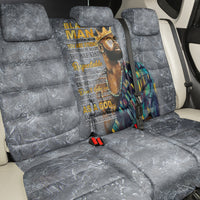 Black Man Africa Back Car Seat Cover Naturally King - Wonder Print Shop