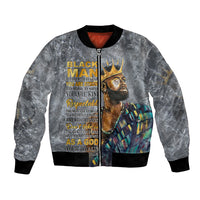 Black Man Africa Bomber Jacket Naturally King - Wonder Print Shop