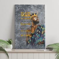 Black Man Africa Canvas Wall Art Naturally King - Wonder Print Shop