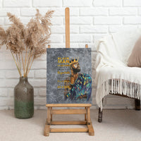 Black Man Africa Canvas Wall Art Naturally King - Wonder Print Shop