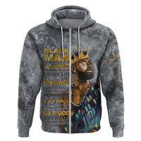 Black Man Africa Hoodie Naturally King - Wonder Print Shop