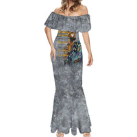 Black Man Africa Mermaid Dress Naturally King - Wonder Print Shop