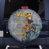 Black Man Africa Spare Tire Cover Naturally King - Wonder Print Shop