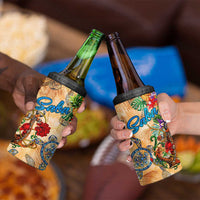 Saba 4 in 1 Can Cooler Tumbler Geographic Coordinate Anchor - Turlte Tropical