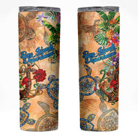 Bay Islands Department Skinny Tumbler Geographic Coordinate Anchor - Turlte Tropical