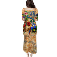 Guadeloupe Puletasi Geographic Coordinate Anchor - Turlte Tropical