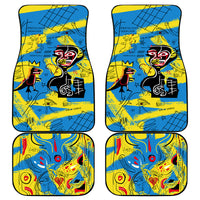 African Art Viva Underground Psychedelic Vintage Style Car Mats - Wonder Print Shop