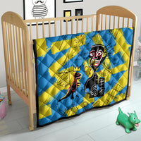 African Art Viva Underground Psychedelic Vintage Style Quilt - Wonder Print Shop