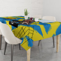 African Art Viva Underground Psychedelic Vintage Style Tablecloth - Wonder Print Shop