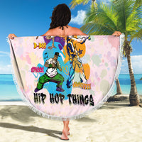 4 Elements Of Hip Hop Beach Blanket - Wonder Print Shop