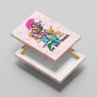 4 Elements Of Hip Hop Canvas Wall Art - Wonder Print Shop