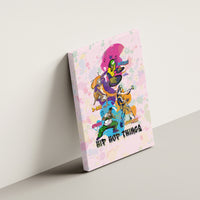 4 Elements Of Hip Hop Canvas Wall Art - Wonder Print Shop