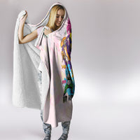 4 Elements Of Hip Hop Hooded Blanket