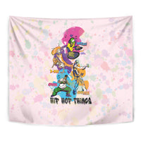 4 Elements Of Hip Hop Tapestry - Wonder Print Shop