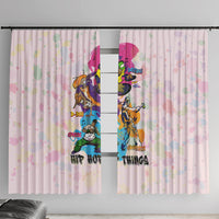4 Elements Of Hip Hop Window Curtain - Wonder Print Shop