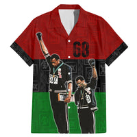 Mexico City 1968 African American Family Matching Mermaid Dress and Hawaiian Shirt Black Power Salute - Wonder Print Shop