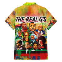 The Real G's Family Matching Off Shoulder Short Dress and Hawaiian Shirt Civil Rights Leaders - Wonder Print Shop