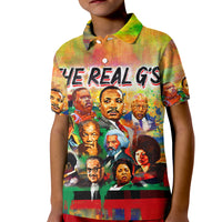 The Real G's Kid Polo Shirt Civil Rights Leaders - Wonder Print Shop