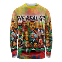 The Real G's Long Sleeve Shirt Civil Rights Leaders - Wonder Print Shop