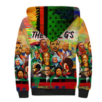 The Real G's Sherpa Hoodie Civil Rights Leaders - Wonder Print Shop