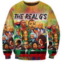 The Real G's Sweatshirt Civil Rights Leaders - Wonder Print Shop