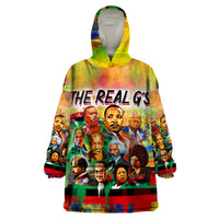 The Real G's Wearable Blanket Hoodie Civil Rights Leaders - Wonder Print Shop